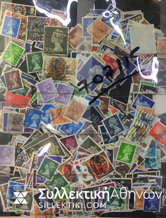 GR. BRITAIN lot of used stamps